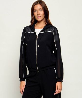 Bluza damska jesienna sportowa Liu Jo Sport ze sklepu: Gomez Fashion Store w kategorii: Bluzy damskie - zdjęcie 874714-BD9-10338_LS264W000016858