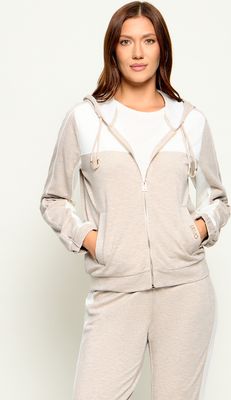 Bluza damska jesienna Liu Jo Sport ze sklepu: Gomez Fashion Store w kategorii: Bluzy damskie - zdjęcie 874714-BD9-10338_LS264W000040873