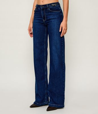 Jeansy damskie wiosenne Liu Jo ze sklepu: Gomez Fashion Store w kategorii: Jeansy damskie - zdjęcie 874714-BD9-10338_LJ264W00008194Q