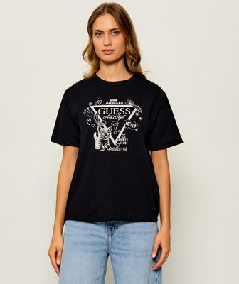 Bluzka damska młodzieżowa GUESS ACTIVE ze sklepu: Gomez Fashion Store w kategorii: Bluzki damskie - zdjęcie 874714-BD9-10338_GV264W000034046