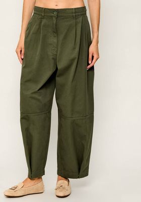 Spodnie damskie Weekend MaxMara ze sklepu: Gomez Fashion Store w kategorii: Spodnie damskie - zdjęcie 874714-BD9-10338_MW264W000024003