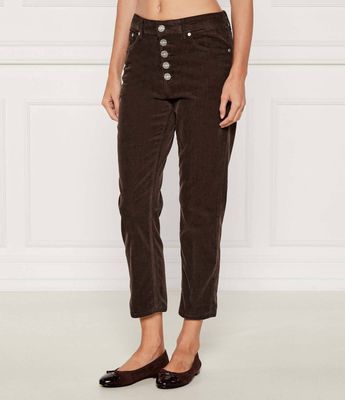 Spodnie damskie DONDUP - made in Italy ze sklepu: Gomez Fashion Store w kategorii: Spodnie damskie - zdjęcie 874714-BD9-10338_DN265W000010737