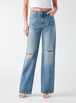 Jeansy damskie na lato Guess ze sklepu: Gomez Fashion Store w kategorii: Jeansy damskie - zdjęcie 874714-BD9-10338_GJ264W00005330E