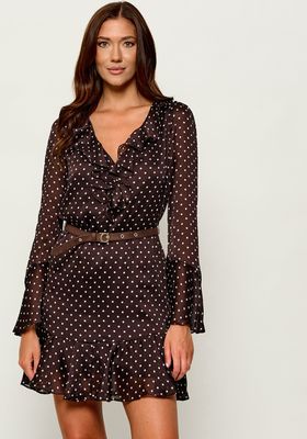 Sukienka na wiosnę Guess ze sklepu: Gomez Fashion Store w kategorii: Sukienki - zdjęcie 874714-BD9-10338_GJ264W00006335E