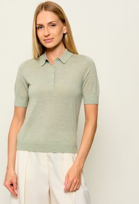 Bluzka damska na zimę BOSS BLACK ze sklepu: Gomez Fashion Store w kategorii: Bluzki damskie - zdjęcie 874714-BD9-10338_BB264W000043340