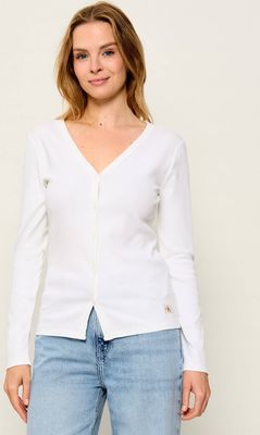 Bluzka damska sportowa Calvin Klein Jeans ze sklepu: Gomez Fashion Store w kategorii: Bluzki damskie - zdjęcie 874714-BD9-10338_CJ265W000076210