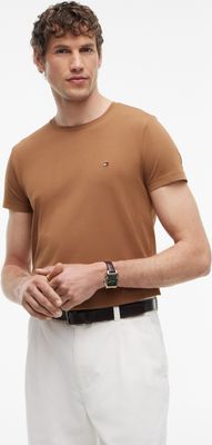 T-shirt męski na lato Tommy Hilfiger ze sklepu: Gomez Fashion Store w kategorii: T-shirty męskie - zdjęcie 874714-BD9-10338_TH265M00002910Q