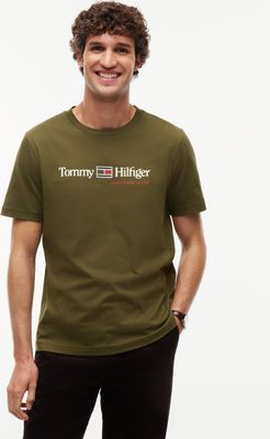 T-shirt męski sportowy Tommy Hilfiger ze sklepu: Gomez Fashion Store w kategorii: T-shirty męskie - zdjęcie 874714-BD9-10338_TH265M000085Z68