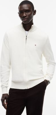Tommy Hilfiger - Sweter męski bez wzorów ze sklepu: Gomez Fashion Store w kategorii: Swetry męskie - zdjęcie 874714-BD9-10338_TH265M000089L35