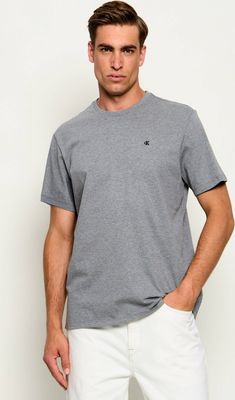 T-shirt męski Calvin Klein Jeans ze sklepu: Gomez Fashion Store w kategorii: T-shirty męskie - zdjęcie 874714-BD9-10338_CJ265M000028880