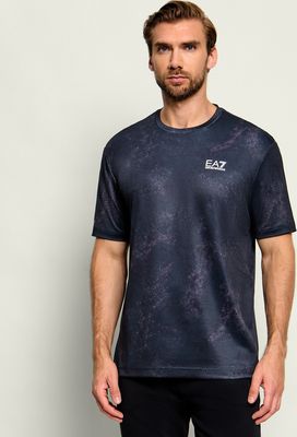 EA7 - T-shirt męski casualowy ze sklepu: Gomez Fashion Store w kategorii: T-shirty męskie - zdjęcie 874714-BD9-10338_E7265M000117G48