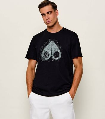 T-shirt męski Moose Knuckles ze sklepu: Gomez Fashion Store w kategorii: T-shirty męskie - zdjęcie 874714-BD9-10338_MN264M000010392