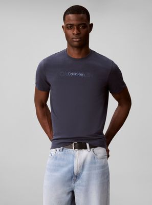 Calvin Klein - T-shirt męski ze sklepu: Gomez Fashion Store w kategorii: T-shirty męskie - zdjęcie 874714-BD9-10338_CK265M000033Z17
