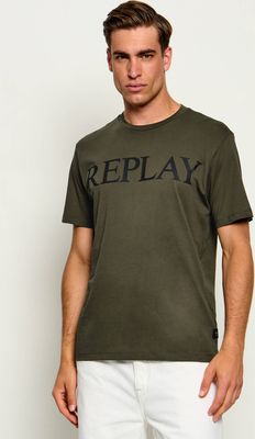 Replay - T-shirt męski ze sklepu: Gomez Fashion Store w kategorii: T-shirty męskie - zdjęcie 874714-BD9-10338_RY265M000033A81