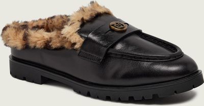 Klapki damskie na lato Pinko ze sklepu: Gomez Fashion Store w kategorii: Klapki damskie - zdjęcie 874714-BD9-10338_PI265W000148099