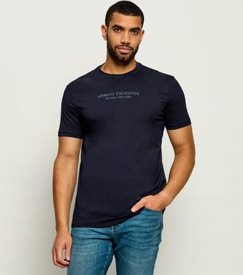 Armani Exchange - T-shirt męski letni ze sklepu: Gomez Fashion Store w kategorii: T-shirty męskie - zdjęcie 874714-BD9-10338_AX265M000020I94