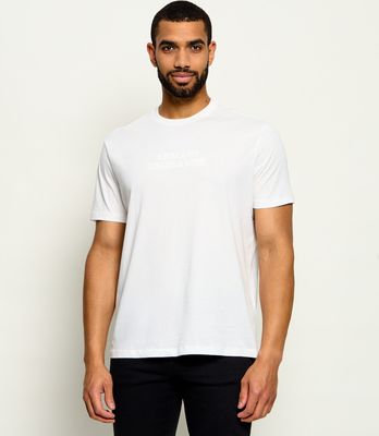 T-shirt męski na wiosnę Armani Exchange ze sklepu: Gomez Fashion Store w kategorii: T-shirty męskie - zdjęcie 874714-BD9-10338_AX265M000026H83