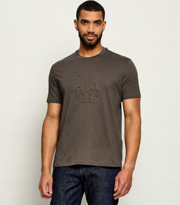 T-shirt męski na wiosnę Armani Exchange ze sklepu: Gomez Fashion Store w kategorii: T-shirty męskie - zdjęcie 874714-BD9-10338_AX265M000028K42