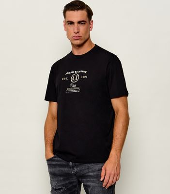 T-shirt męski letni Armani Exchange ze sklepu: Gomez Fashion Store w kategorii: T-shirty męskie - zdjęcie 874714-BD9-10338_AX265M000030H50