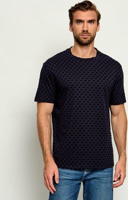 T-shirt męski letni Armani Exchange ze sklepu: Gomez Fashion Store w kategorii: T-shirty męskie - zdjęcie 874714-BD9-10338_AX265M000034I94