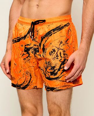 Kąpielówki na lato Plein Sport ze sklepu: Gomez Fashion Store w kategorii: Kąpielówki - zdjęcie 874714-BD9-10338_PS262M000051296