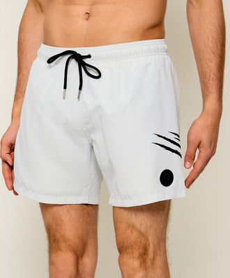 Kąpielówki w sportowym stylu Plein Sport ze sklepu: Gomez Fashion Store w kategorii: Kąpielówki - zdjęcie 874714-BD9-10338_PS262M000052010
