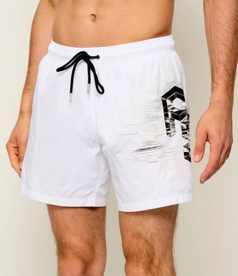 Kąpielówki sportowy Plein Sport ze sklepu: Gomez Fashion Store w kategorii: Kąpielówki - zdjęcie 874714-BD9-10338_PS262M000057101