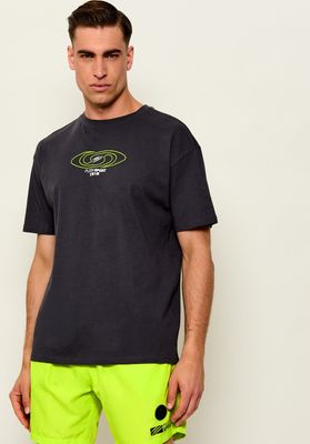 T-shirt męski na lato Plein Sport ze sklepu: Gomez Fashion Store w kategorii: T-shirty męskie - zdjęcie 874714-BD9-10338_PS262M000066826