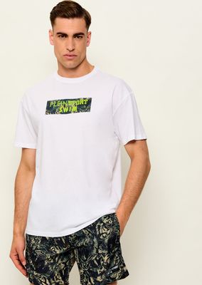 T-shirt męski Plein Sport ze sklepu: Gomez Fashion Store w kategorii: T-shirty męskie - zdjęcie 874714-BD9-10338_PS262M000068101