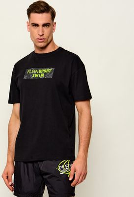 T-shirt męski Plein Sport ze sklepu: Gomez Fashion Store w kategorii: T-shirty męskie - zdjęcie 874714-BD9-10338_PS262M000068102