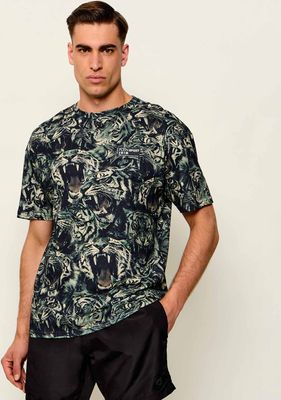 Plein Sport - T-shirt męski ze sklepu: Gomez Fashion Store w kategorii: T-shirty męskie - zdjęcie 874714-BD9-10338_PS262M000069112