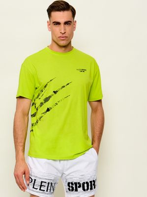 Plein Sport - T-shirt męski na wiosnę ze sklepu: Gomez Fashion Store w kategorii: T-shirty męskie - zdjęcie 874714-BD9-10338_PS262M000070050