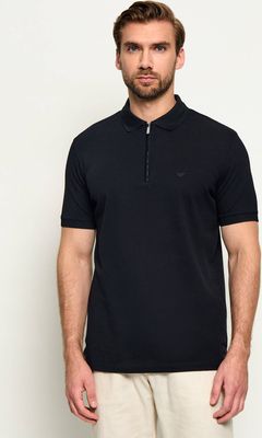 T-shirt męski gładki Emporio Armani ze sklepu: Gomez Fashion Store w kategorii: T-shirty męskie - zdjęcie 874714-BD9-10338_EA265M000035M13