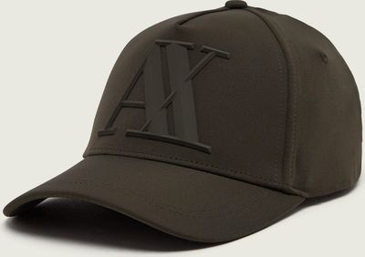 Czapka z daszkiem męska casual na jesień Armani Exchange ze sklepu: Gomez Fashion Store w kategorii: Czapki z daszkiem męskie - zdjęcie 874714-BD9-10338_AX265M000083K43