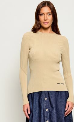 Armani Exchange - Sweter damski elegancki ze sklepu: Gomez Fashion Store w kategorii: Swetry damskie - zdjęcie 874714-BD9-10338_AX265W000024K59