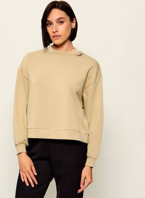 Armani Exchange - Bluza damska elegancka ze sklepu: Gomez Fashion Store w kategorii: Bluzy damskie - zdjęcie 874714-BD9-10338_AX265W000031K59