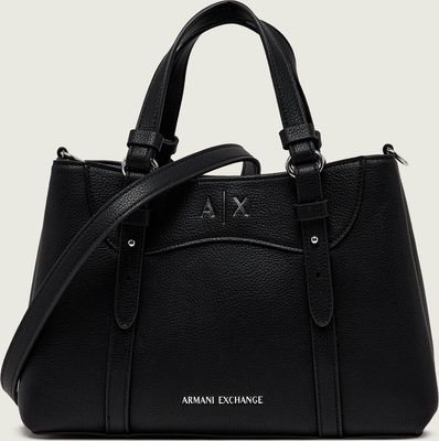 Armani Exchange - Kuferek gładki ze sklepu: Gomez Fashion Store w kategorii: Kuferki - zdjęcie 874714-BD9-10338_AX265W000061H50