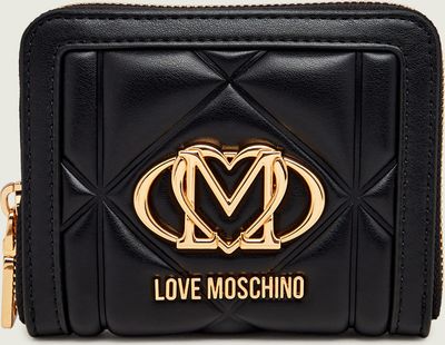 Portfel damski jesienny Love Moschino ze sklepu: Gomez Fashion Store w kategorii: Portfele damskie - zdjęcie 874714-BD9-10338_LM264W000021000