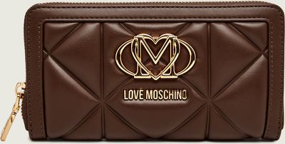 Portfel damski casualowy jesienny Love Moschino ze sklepu: Gomez Fashion Store w kategorii: Portfele damskie - zdjęcie 874714-BD9-10338_LM264W000022300