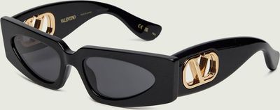 Valentino - Okulary przeciwsłoneczne damskie na lato ze sklepu: Gomez Fashion Store w kategorii: Okulary przeciwsłoneczne damskie - zdjęcie 874714-BD9-10338_VO262W000057006