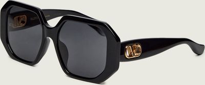 Okulary przeciwsłoneczne damskie na wiosnę Valentino ze sklepu: Gomez Fashion Store w kategorii: Okulary przeciwsłoneczne damskie - zdjęcie 874714-BD9-10338_VO262W000062006