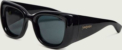 Saint Laurent - Okulary przeciwsłoneczne damskie na lato ze sklepu: Gomez Fashion Store w kategorii: Okulary przeciwsłoneczne damskie - zdjęcie 874714-BD9-10338_SL262W000007001