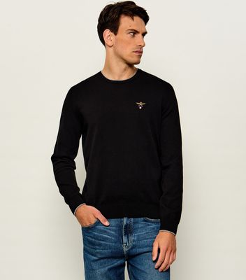 Aeronautica Militare - Sweter męski na zimę ze sklepu: Gomez Fashion Store w kategorii: Swetry męskie - zdjęcie 874714-BD9-10338_AM265M000045004