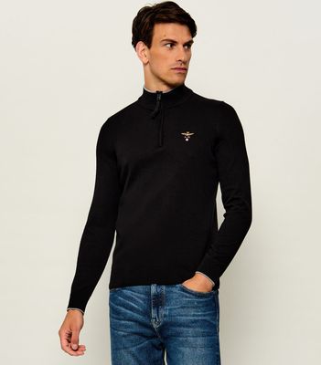 Sweter męski na zimę Aeronautica Militare ze sklepu: Gomez Fashion Store w kategorii: Swetry męskie - zdjęcie 874714-BD9-10338_AM265M000054004