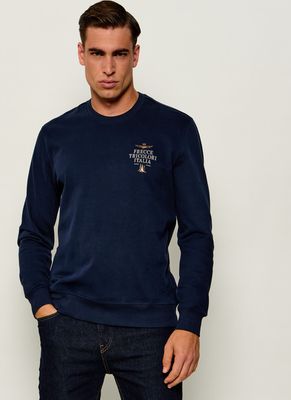 Bluza męska jesienna Aeronautica Militare ze sklepu: Gomez Fashion Store w kategorii: Bluzy męskie - zdjęcie 874714-BD9-10338_AM265M000076001