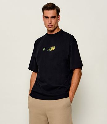 Off White - T-shirt męski ze sklepu: Gomez Fashion Store w kategorii: T-shirty męskie - zdjęcie 874714-BD9-10338_OF265M000001080