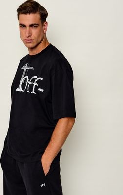 T-shirt męski młodzieżowy Off-White ze sklepu: Gomez Fashion Store w kategorii: T-shirty męskie - zdjęcie 874714-BD9-10338_OF265M000004080
