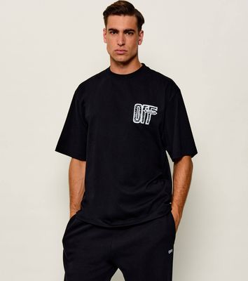 T-shirt męski młodzieżowy Off White ze sklepu: Gomez Fashion Store w kategorii: T-shirty męskie - zdjęcie 874714-BD9-10338_OF265M000005080