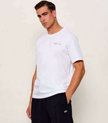T-shirt męski Off White ze sklepu: Gomez Fashion Store w kategorii: T-shirty męskie - zdjęcie 874714-BD9-10338_OF265M000008081