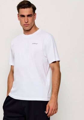 T-shirt męski sportowy na wiosnę Off-White ze sklepu: Gomez Fashion Store w kategorii: T-shirty męskie - zdjęcie 874714-BD9-10338_OF265M000009081